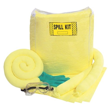Absorbents Midwest HazMat Absorbent Spill Kit, 5-Gallon Bag 16002-1